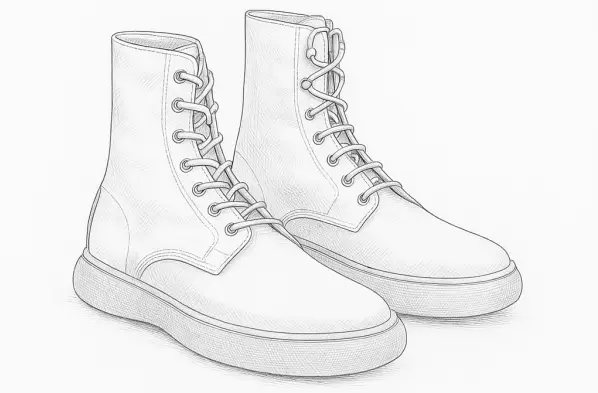 Lavorazione Stivaletti & beatles scarpe lusso uomo donna con fondo cuoio, gomma, cassetta